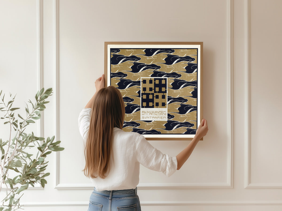 Koloman Moser — Ein Marientag | Art Nouveau Print