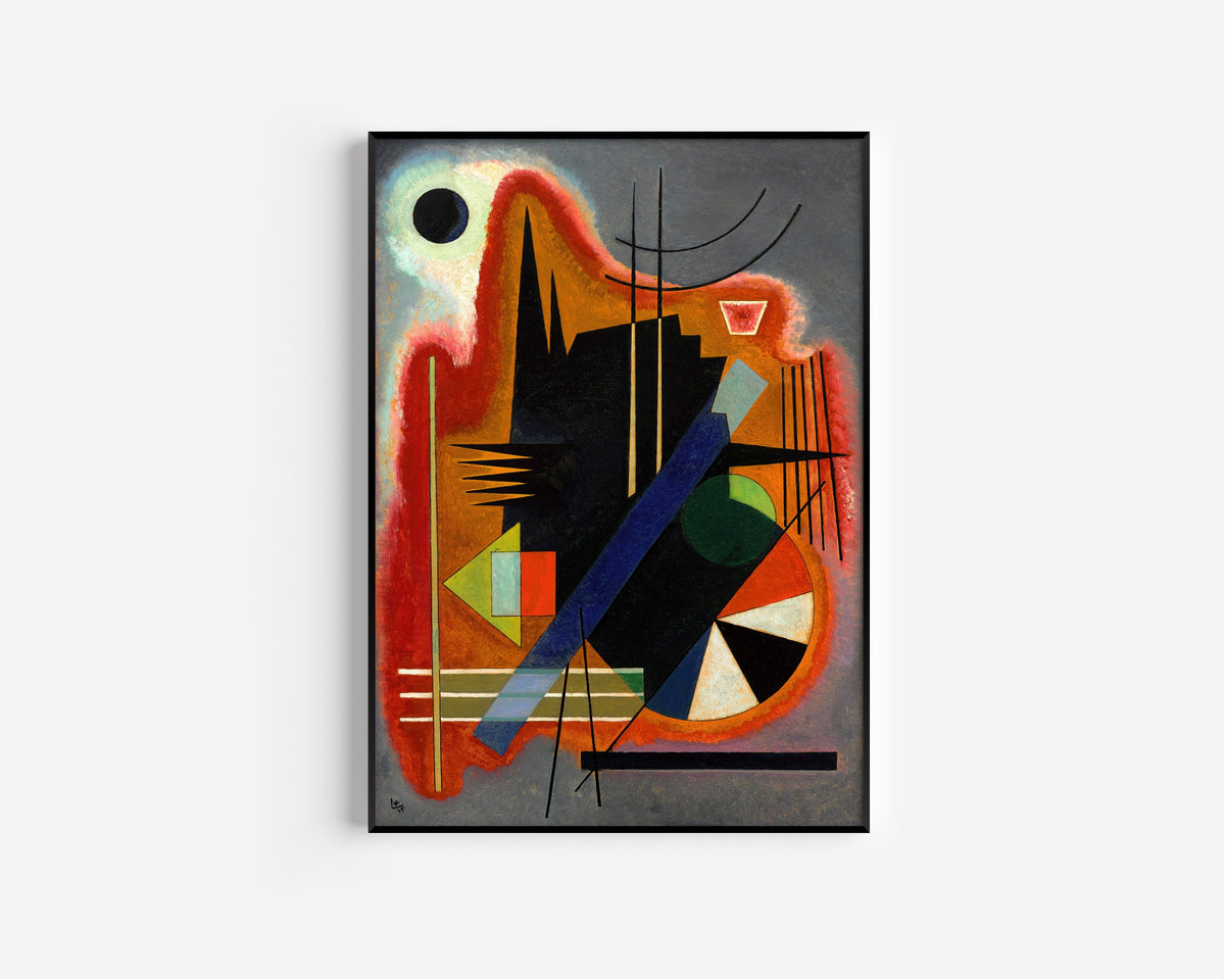 Wassily Kandinsky — Einige Spitzen (Several Points) | Fine Art Print