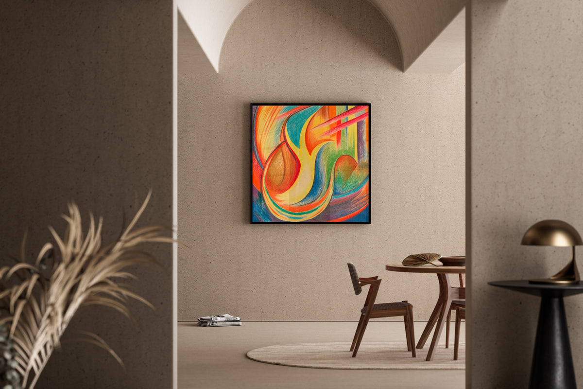 Karl Wiener — Ekstase (Ecstasy) | Abstract Art Print