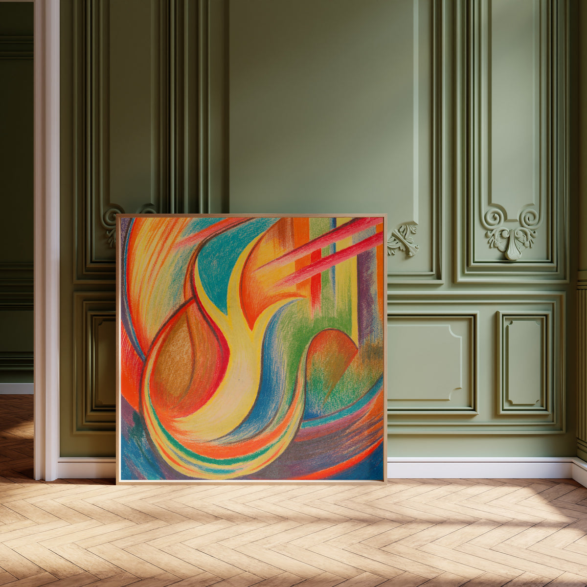 Karl Wiener — Ekstase (Ecstasy) | Abstract Art Print