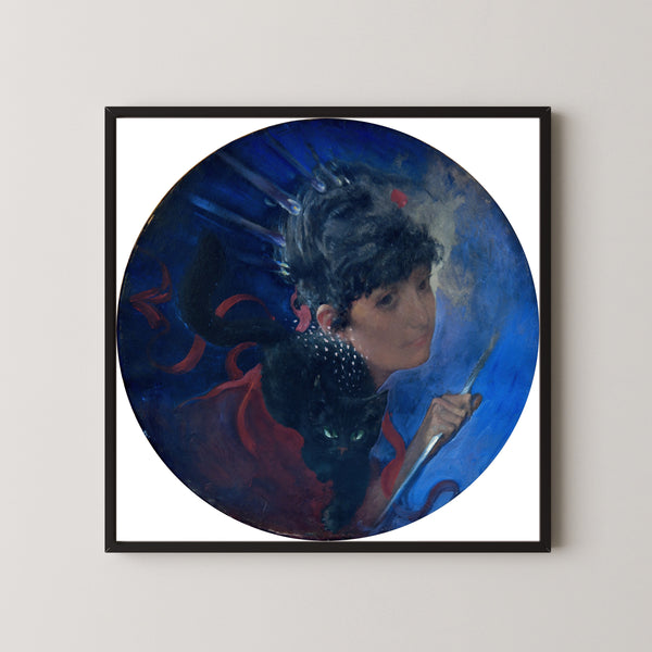Carl Larsson — Electricity | Swedish Oil Painting Print