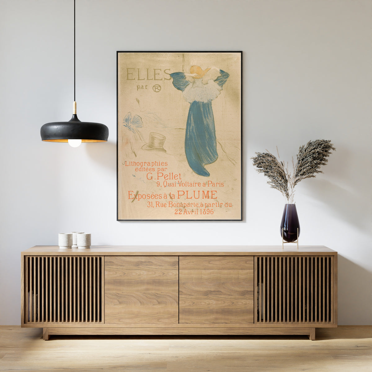 Henri de Toulouse-Lautrec — Elles: Poster for the Exhibition at La Plume | Vintage Poster Print