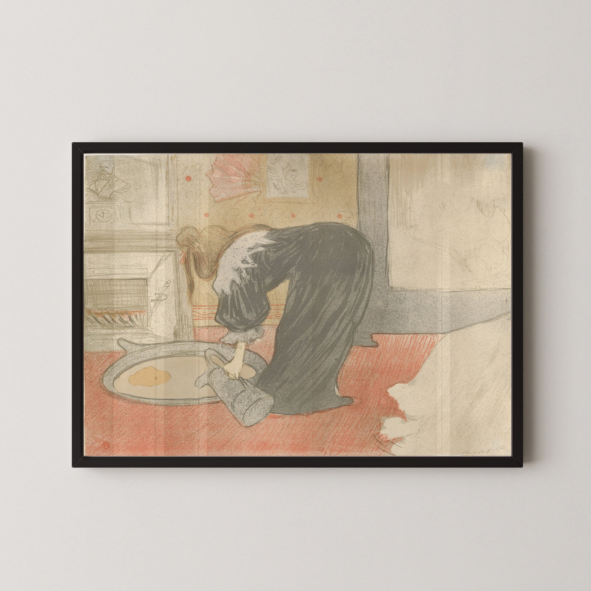 Henri de Toulouse-Lautrec — Elles: Woman at the Tub | Lithograph Print