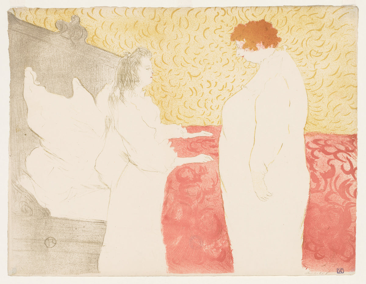 Henri de Toulouse-Lautrec — Elles: Woman in Bed, Profile | Lithograph Print
