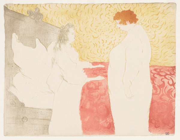 Henri de Toulouse-Lautrec — Elles: Woman in Bed, Profile | Lithograph Print