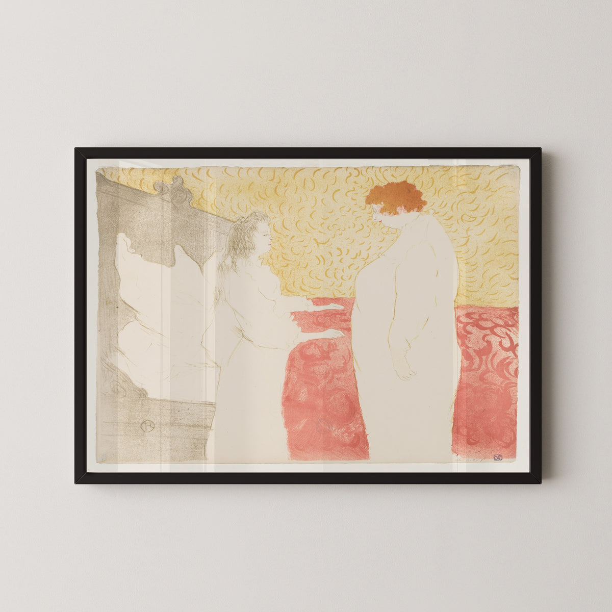Henri de Toulouse-Lautrec — Elles: Woman in Bed, Profile | Lithograph Print
