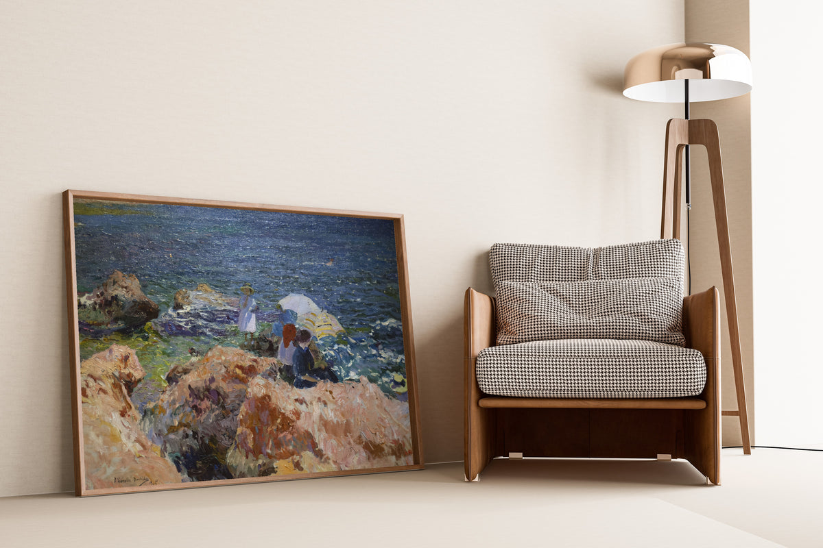 Joaquín Sorolla — On the Rocks, Jávea | Fine Art Print