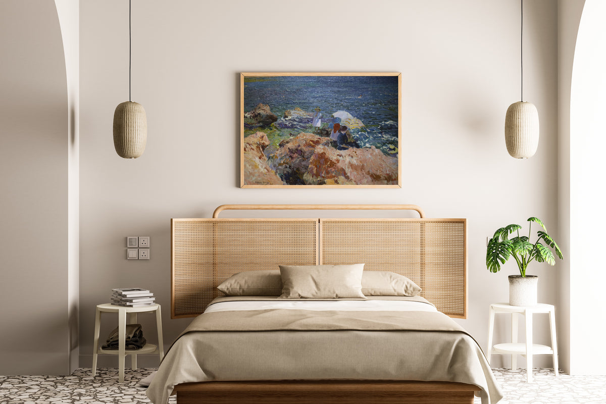 Joaquín Sorolla — On the Rocks, Jávea | Fine Art Print