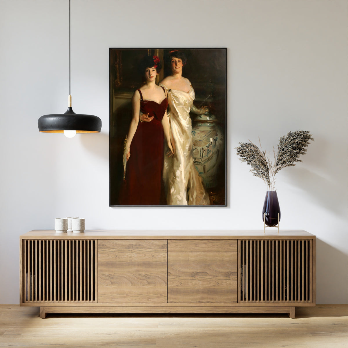 John Singer Sargent — Ena and Betty, Daughters of Asher and Mrs. Wertheimer | Fine Art Print