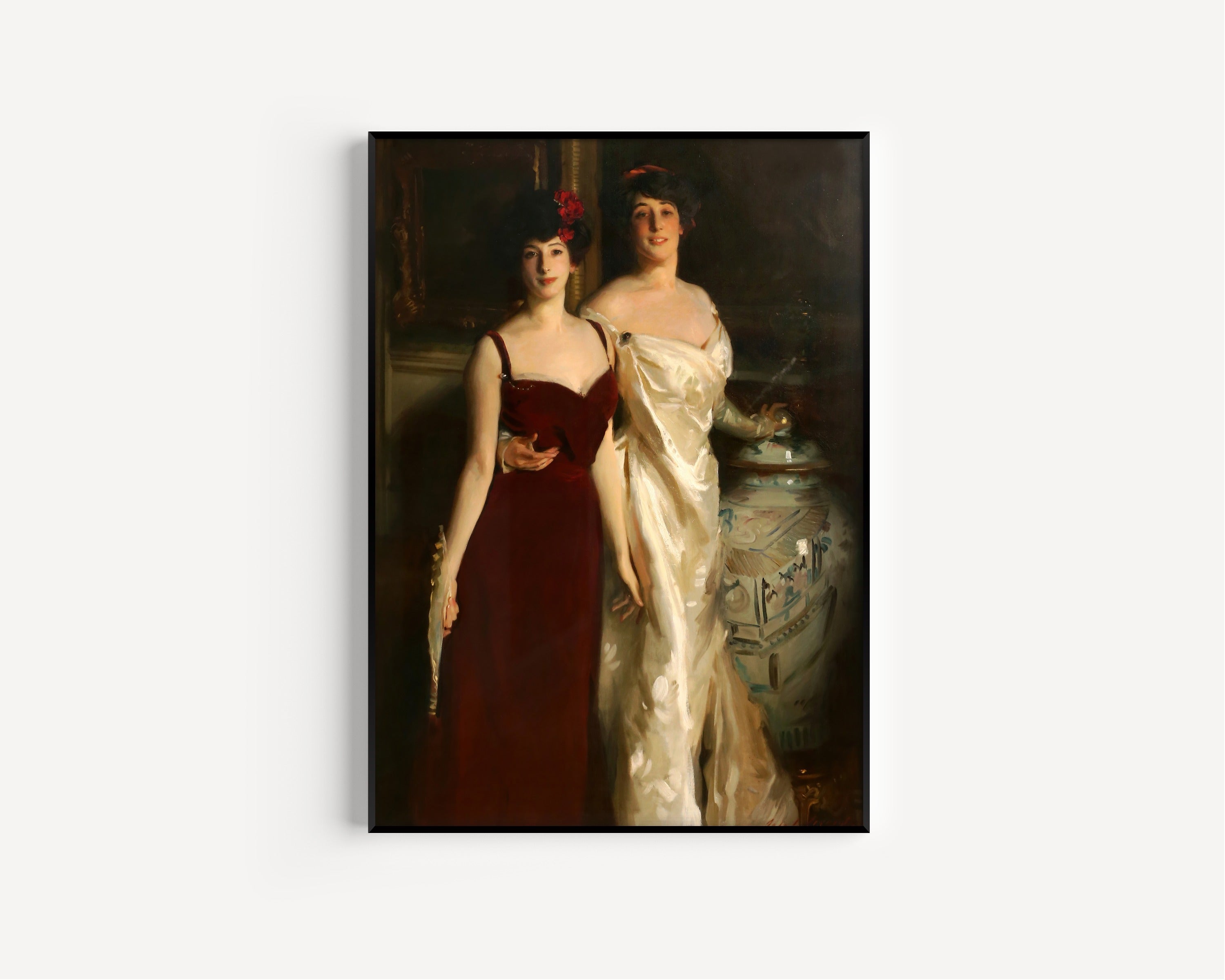 John Singer Sargent — Ena and Betty, Daughters of Asher and Mrs. Wertheimer | Fine Art Print
