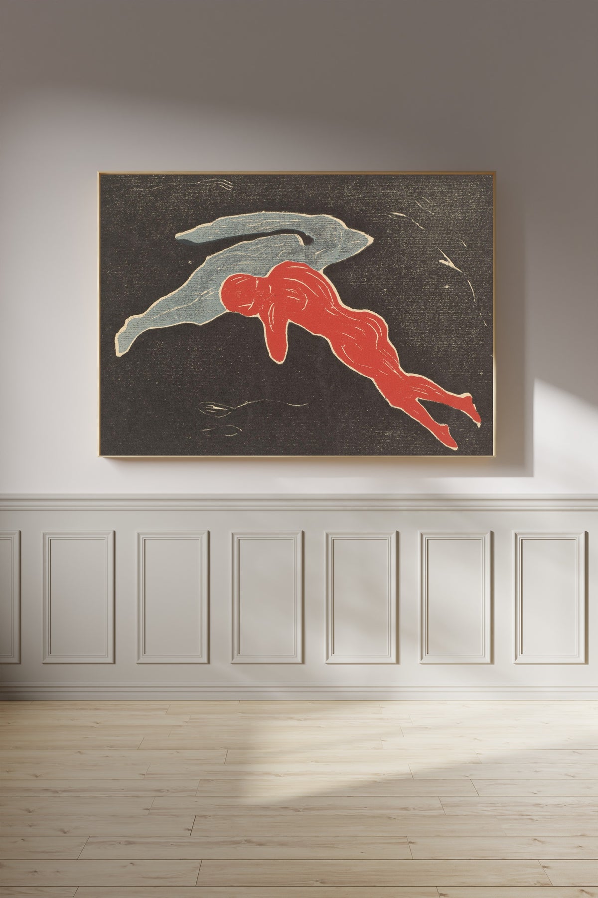 Edvard Munch — Encounter in Space | Expressionist Fine Art Print