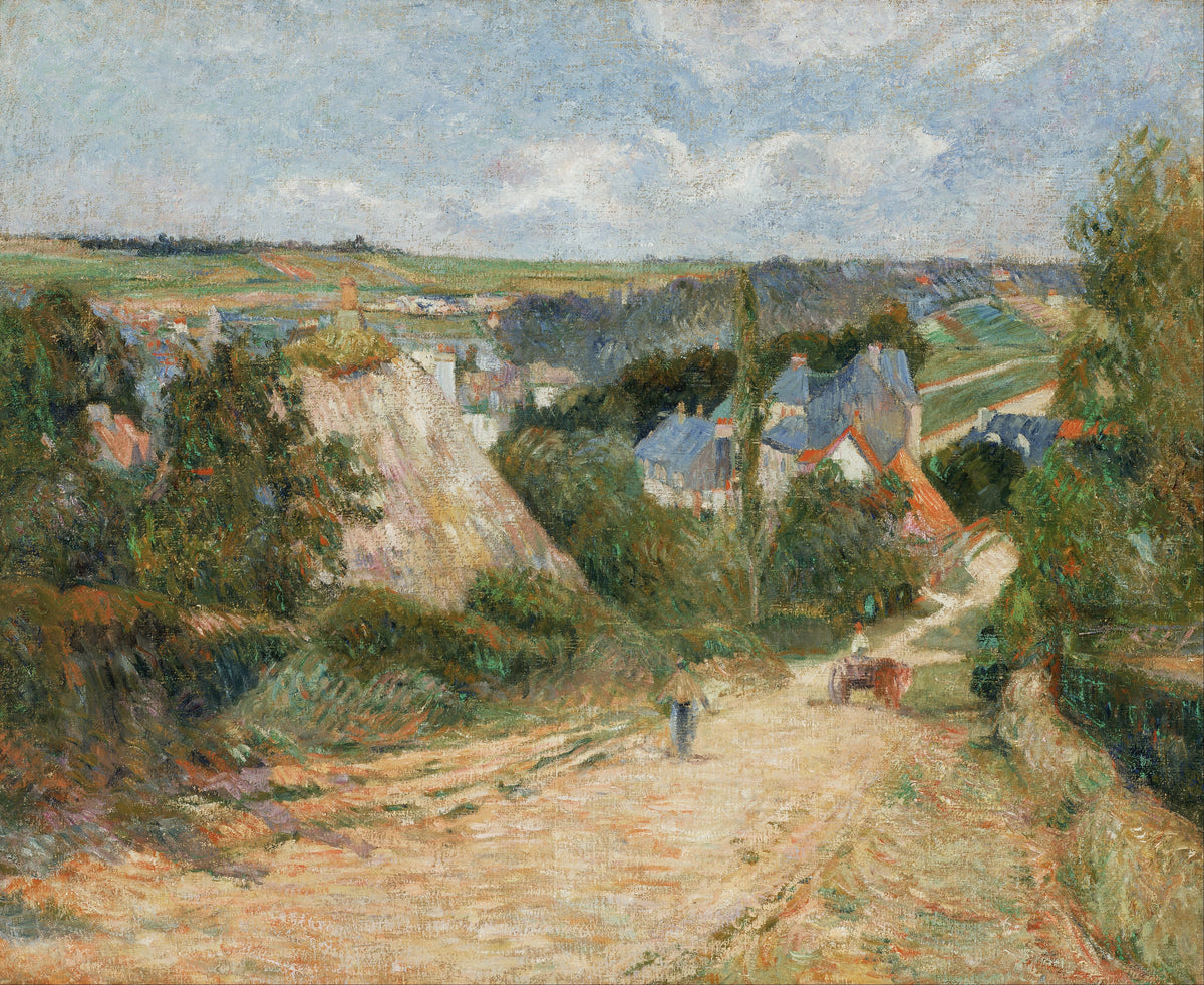 Paul Gauguin — Entrance to the Village of Osny | Fine Art Print