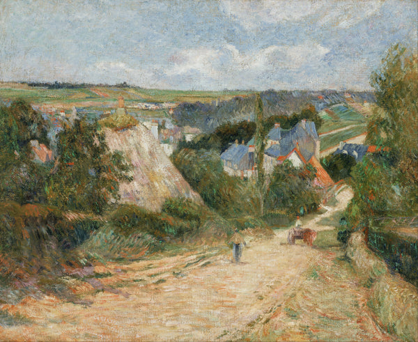 Paul Gauguin — Entrance to the Village of Osny | Fine Art Print