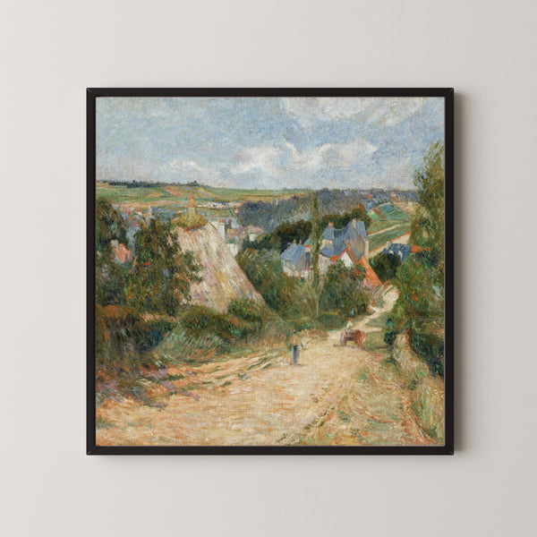 Paul Gauguin — Entrance to the Village of Osny | Fine Art Print