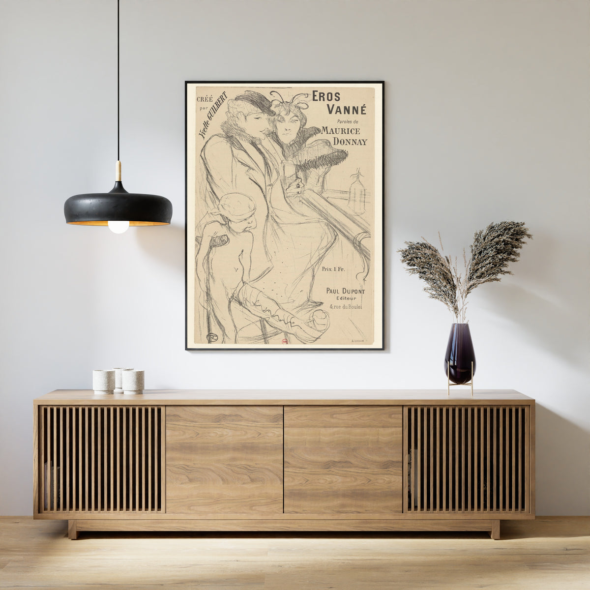 Henri de Toulouse-Lautrec — Eros Vanné | Vintage Poster Print