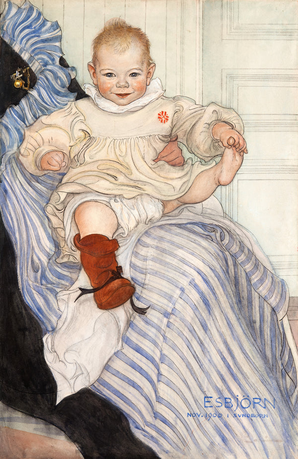 Carl Larsson — Esbjörn | Swedish Watercolour Print
