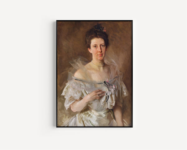 John Singer Sargent — Esther Fiske Hammond, Mrs. Gardiner Greene Hammond | Fine Art Print