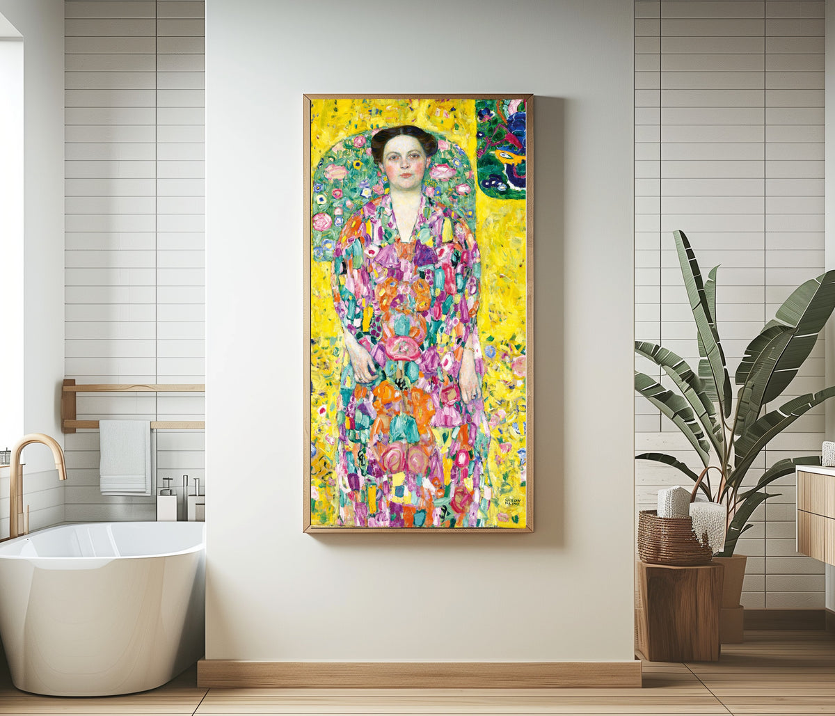 Gustav Klimt — Portrait of Eugenia Primavesi | Fine Art Print