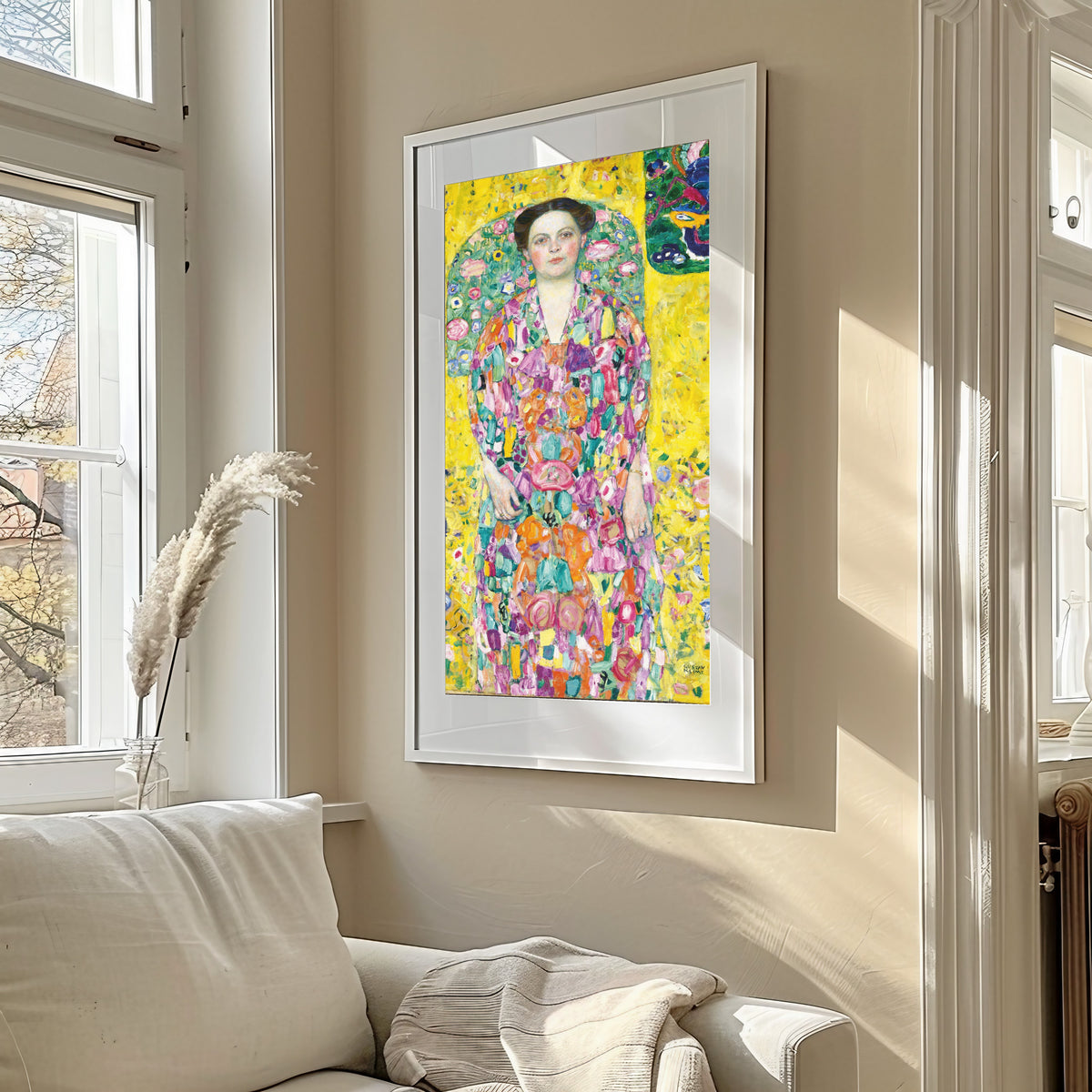 Gustav Klimt — Portrait of Eugenia Primavesi | Fine Art Print