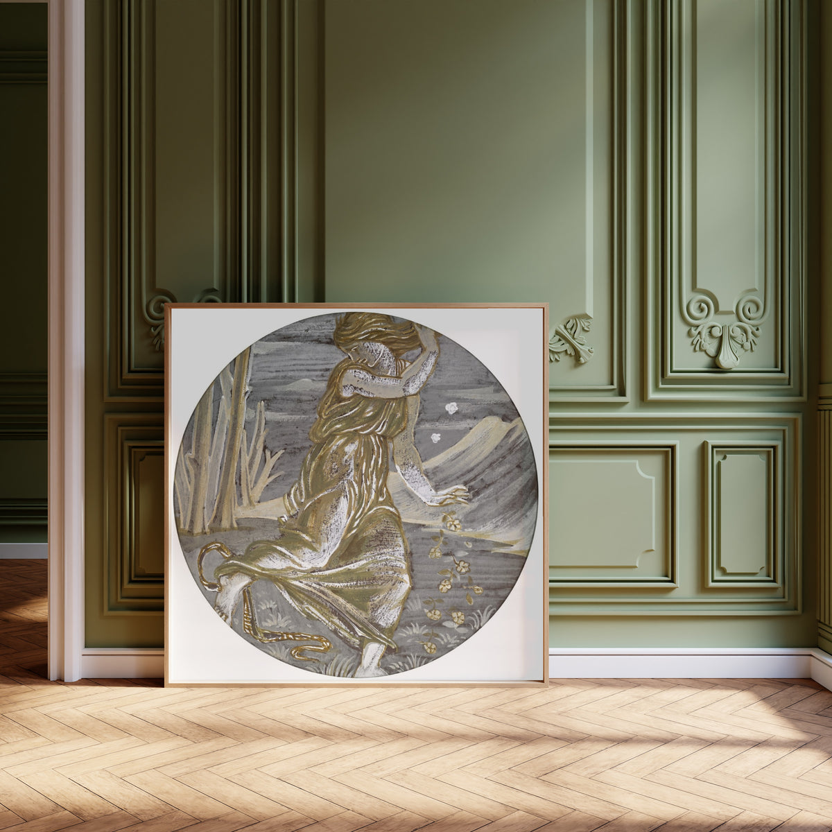 Edward Burne-Jones — Eurydice Bitten by a Serpent | Pre-Raphaelite Art Print