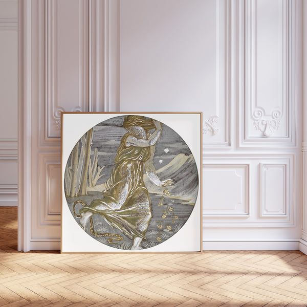 Edward Burne-Jones — Eurydice Bitten by a Serpent | Pre-Raphaelite Art Print