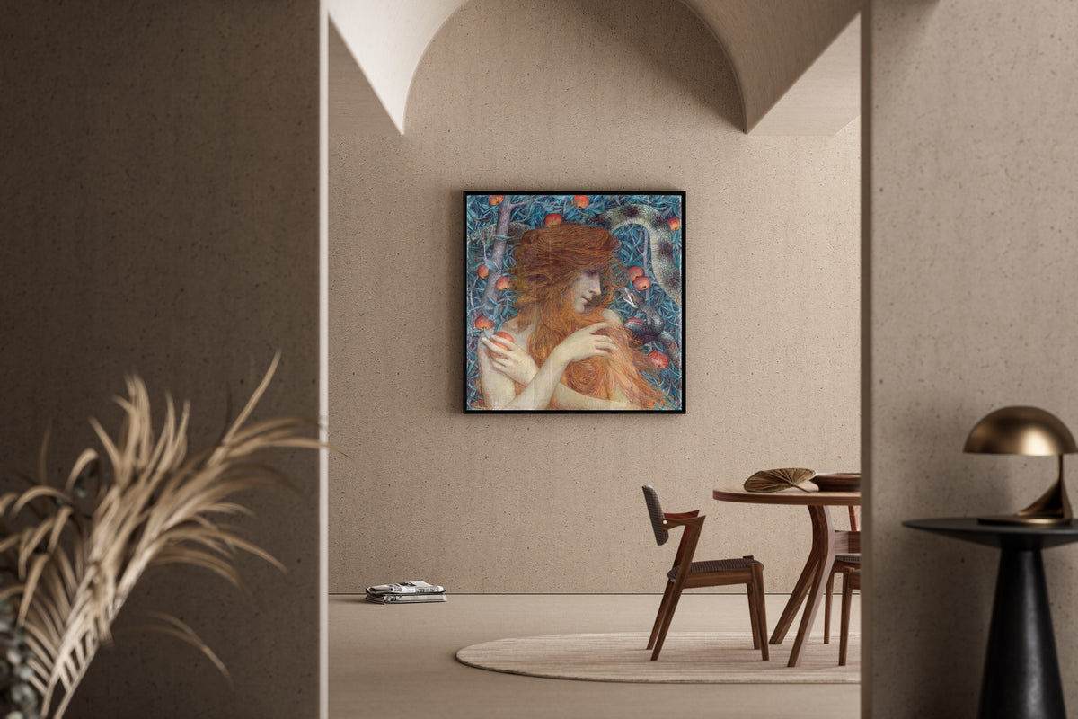 Lucien Lévy-Dhurmer — Eve | Symbolist Art Print