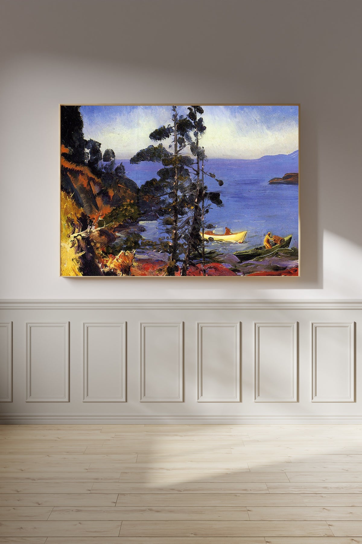 George Bellows — Evening Blue | Landscape Fine Art Print