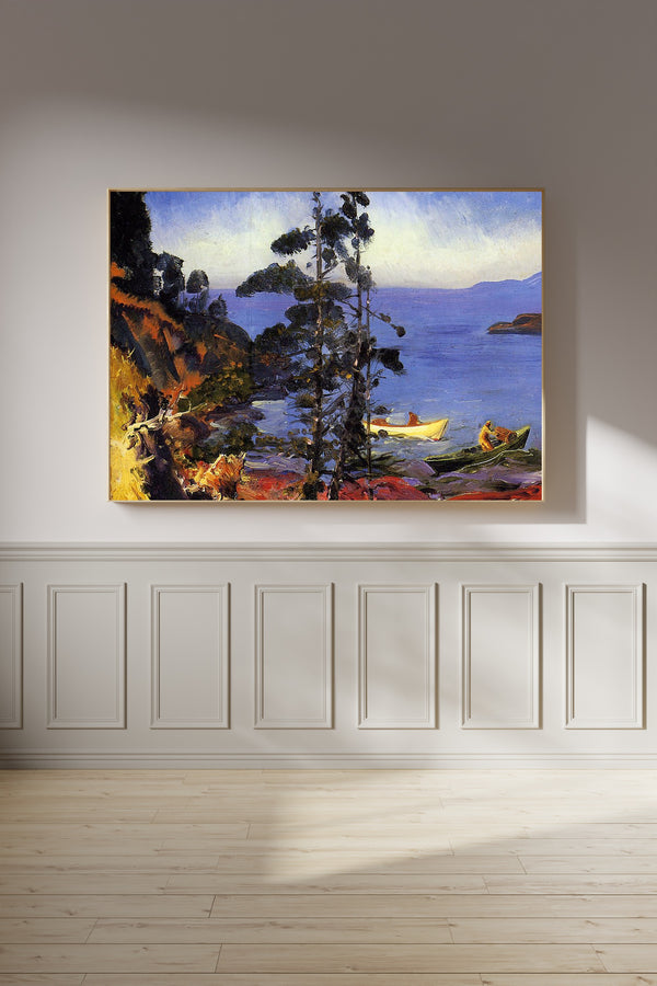 George Bellows — Evening Blue | Landscape Fine Art Print