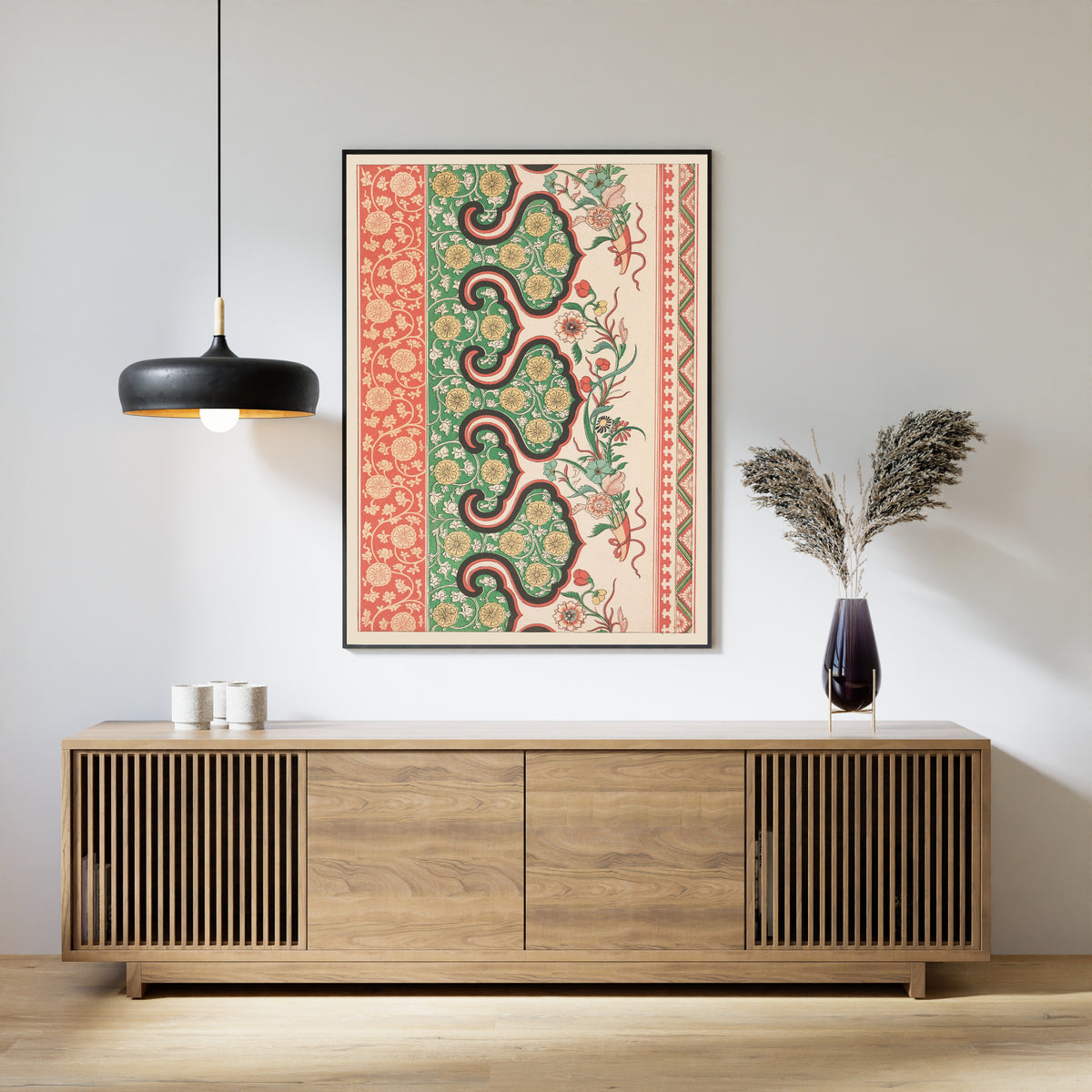 Owen Jones — Chinese Ornament: Cloud-Collar Band with Flower Sprays | Ornament Plate Print