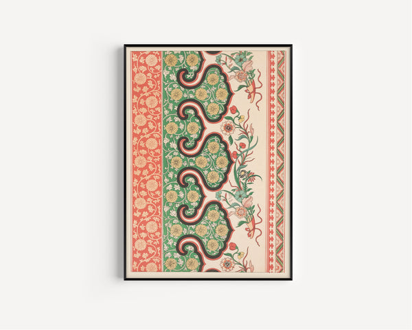 Owen Jones — Chinese Ornament: Cloud-Collar Band with Flower Sprays | Ornament Plate Print
