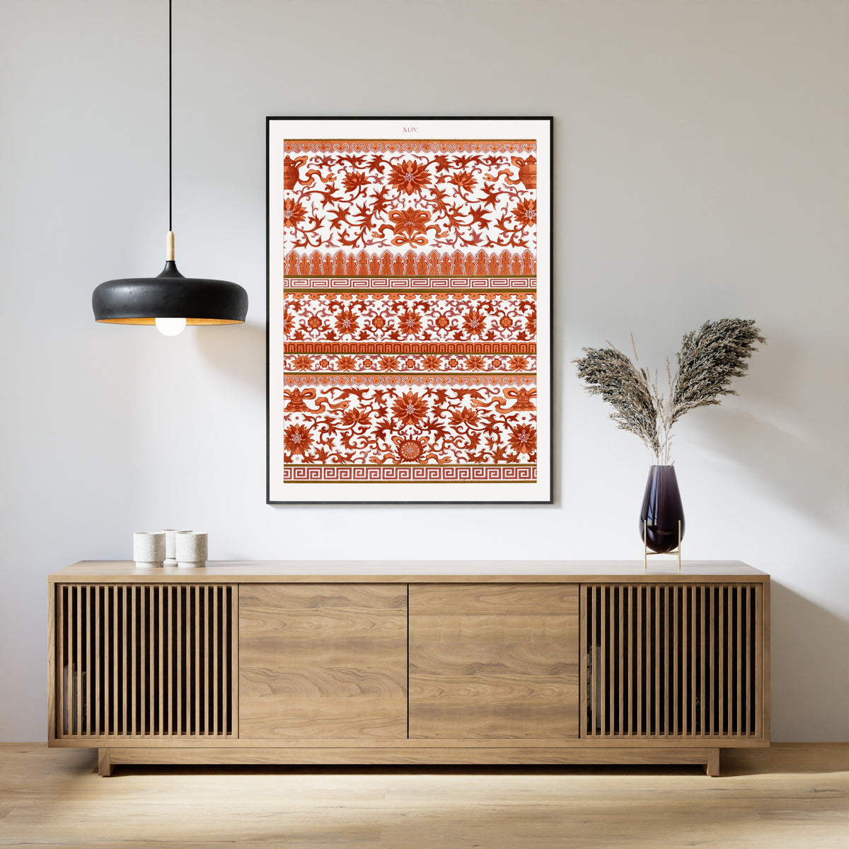 Owen Jones — Examples of Chinese Ornament, Plate 44 | Ornament Plate Print