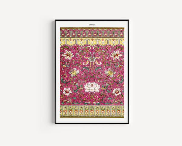 Owen Jones — Examples of Chinese Ornament, Plate 83 | Ornament Plate Print
