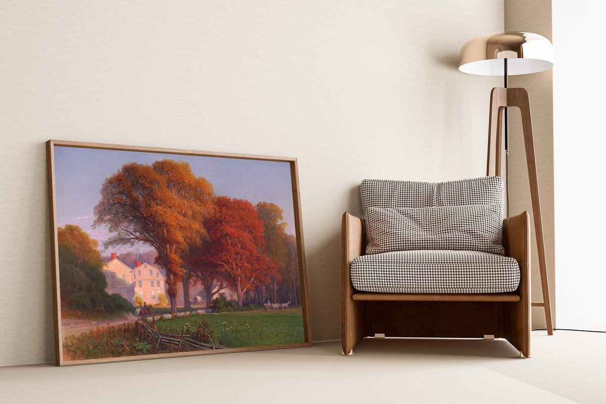Thomas Hill — Fall in the Country Side | Landscape Fine Art Print