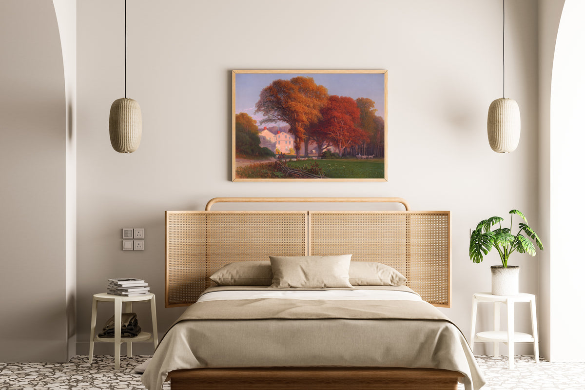 Thomas Hill — Fall in the Country Side | Landscape Fine Art Print