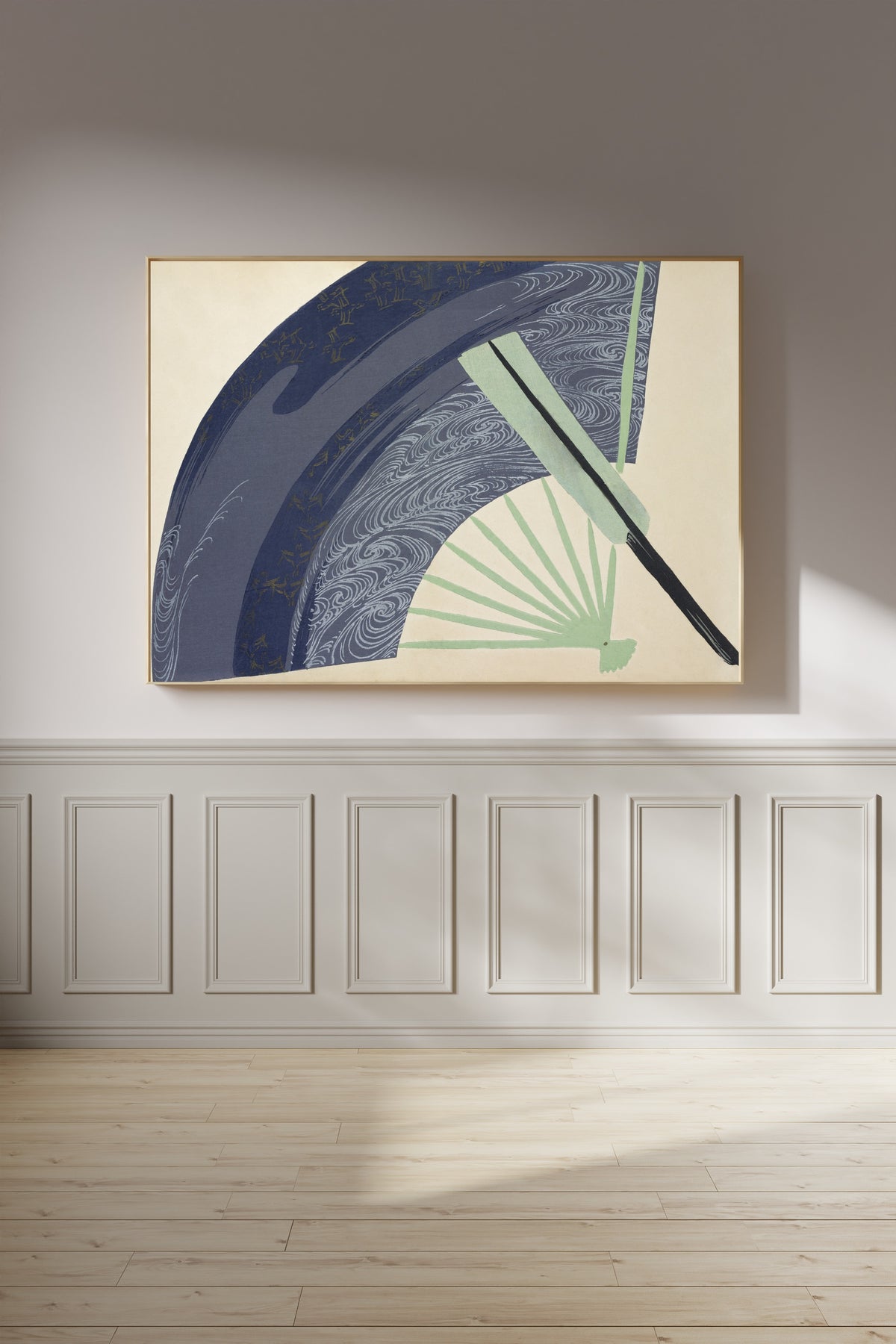 Kamisaka Sekka — Fan, from Momoyogusa | Japanese Woodblock Print