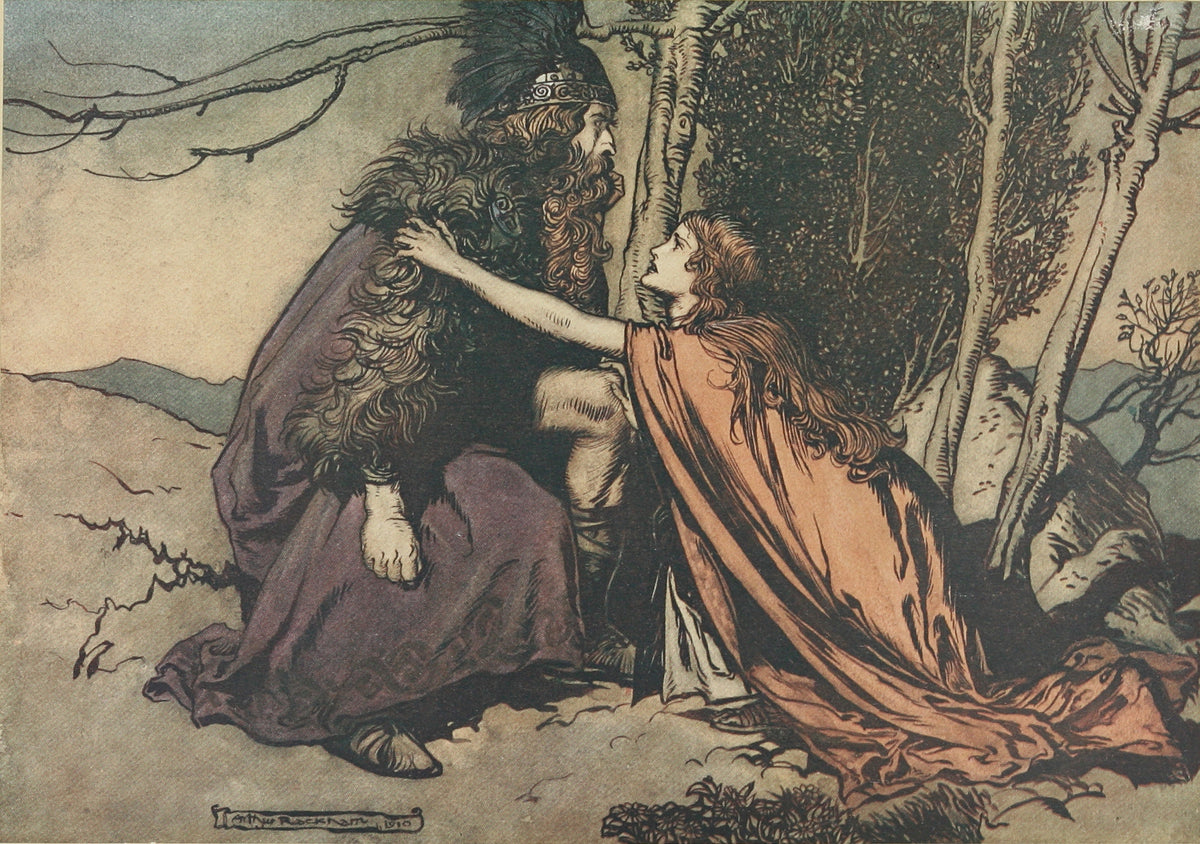 Arthur Rackham — Father! Father! Tell Me What Ails Thee? | Wagner Illustration Print