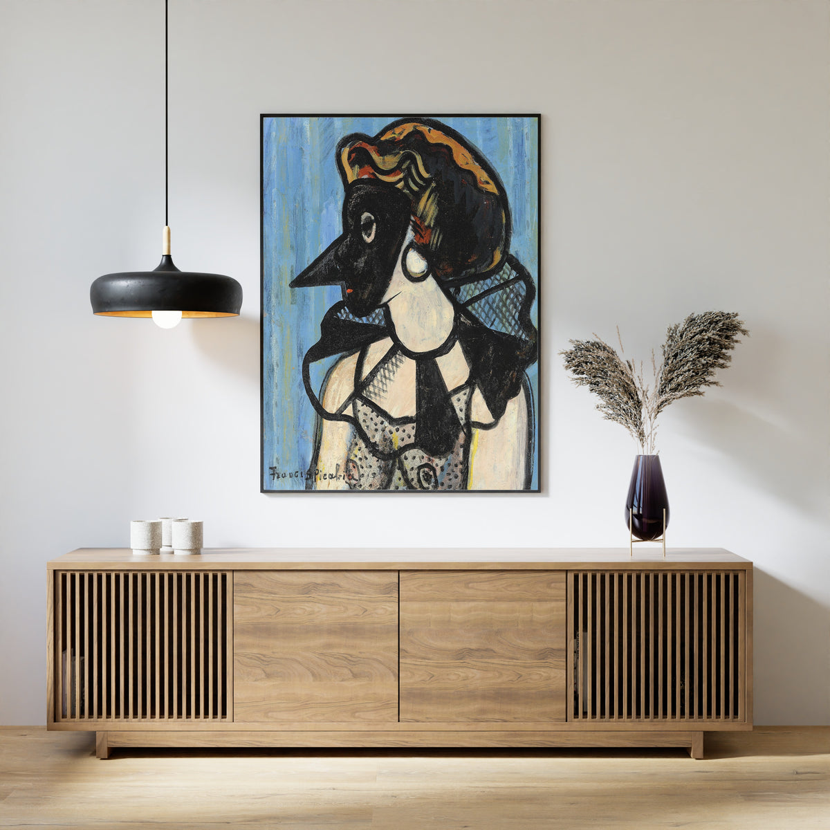 Francis Picabia — Femme au masque | Fine Art Print