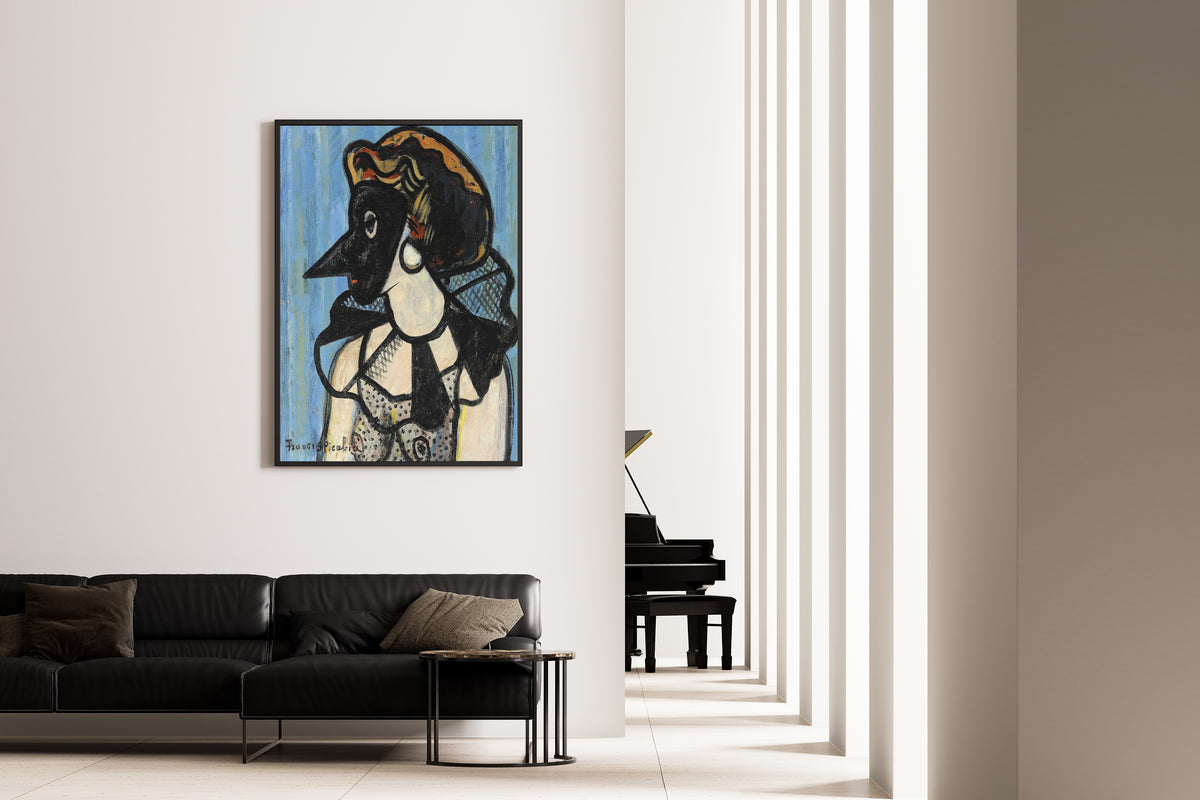 Francis Picabia — Femme au masque | Fine Art Print