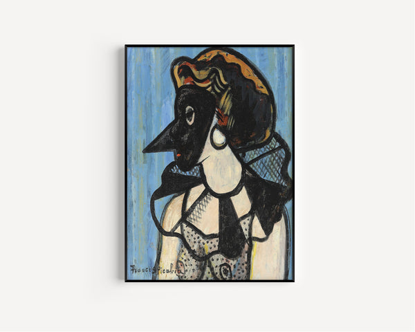 Francis Picabia — Femme au masque | Fine Art Print