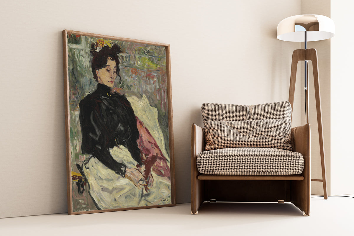 Louis Valtat — Femme à l'éventail | Fauvist Fine Art Print