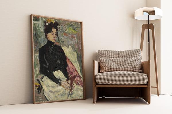 Louis Valtat — Femme à l'éventail | Fauvist Fine Art Print