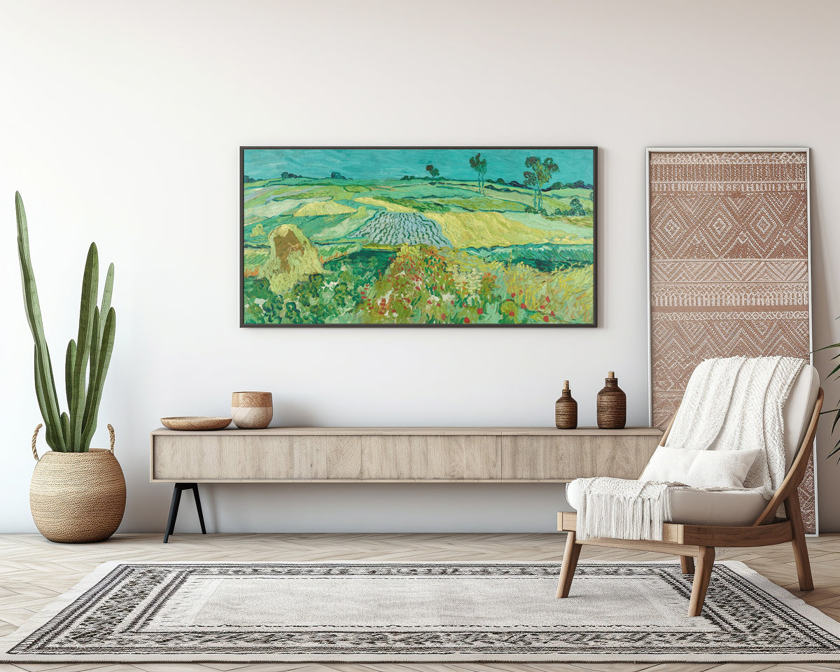 Vincent van Gogh — Fields in Auvers | Fine Art Print