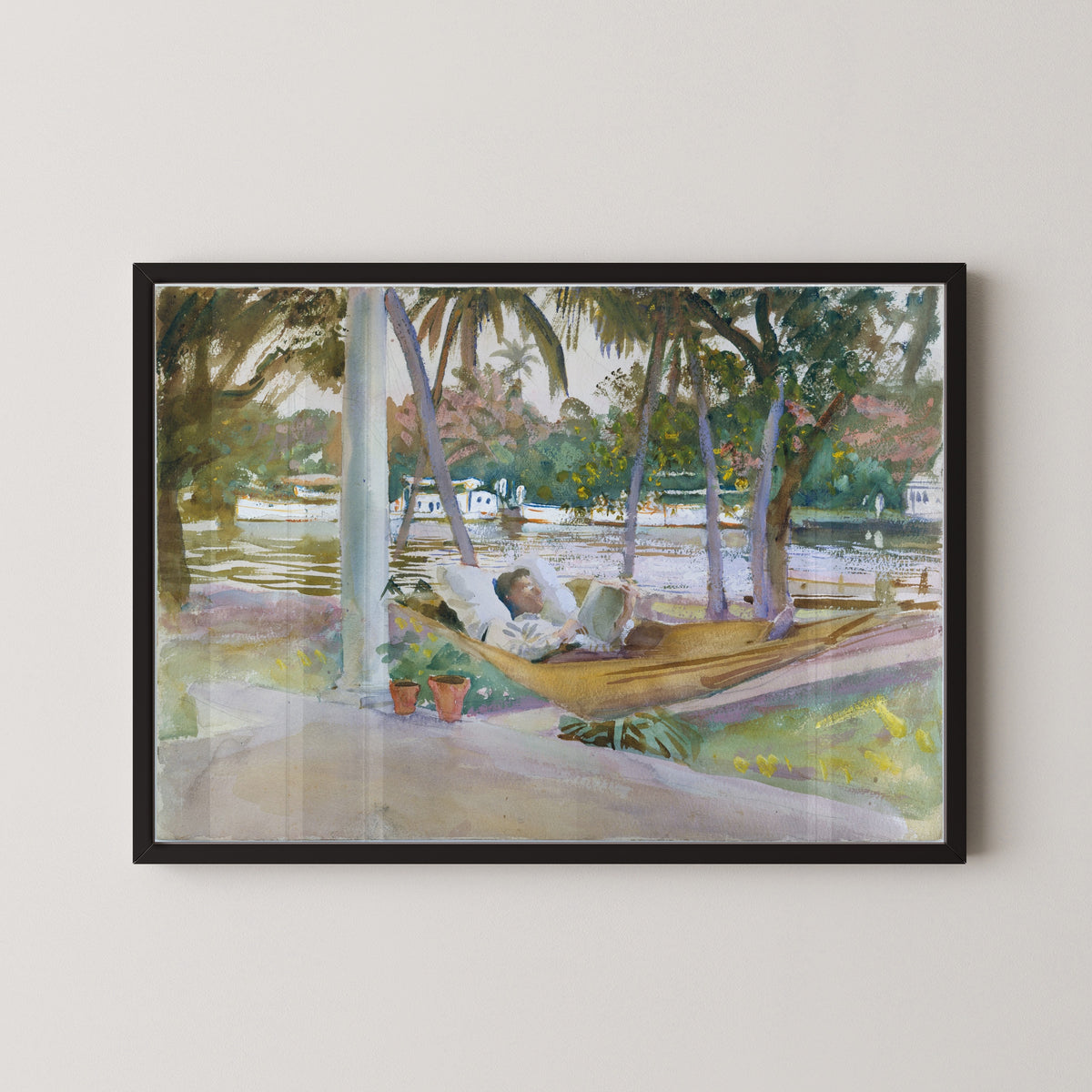 John Singer Sargent — Figure in Hammock, Florida | Fine Art Print