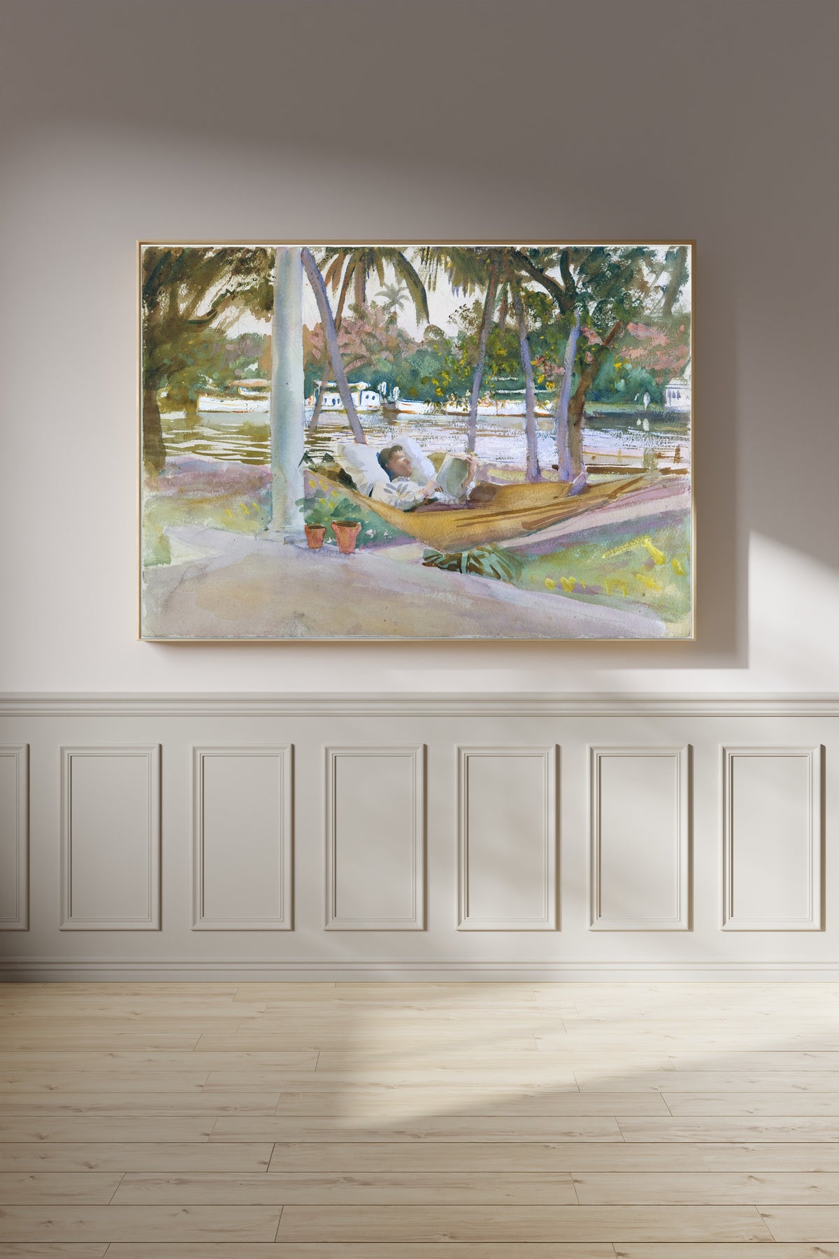 John Singer Sargent — Figure in Hammock, Florida | Fine Art Print