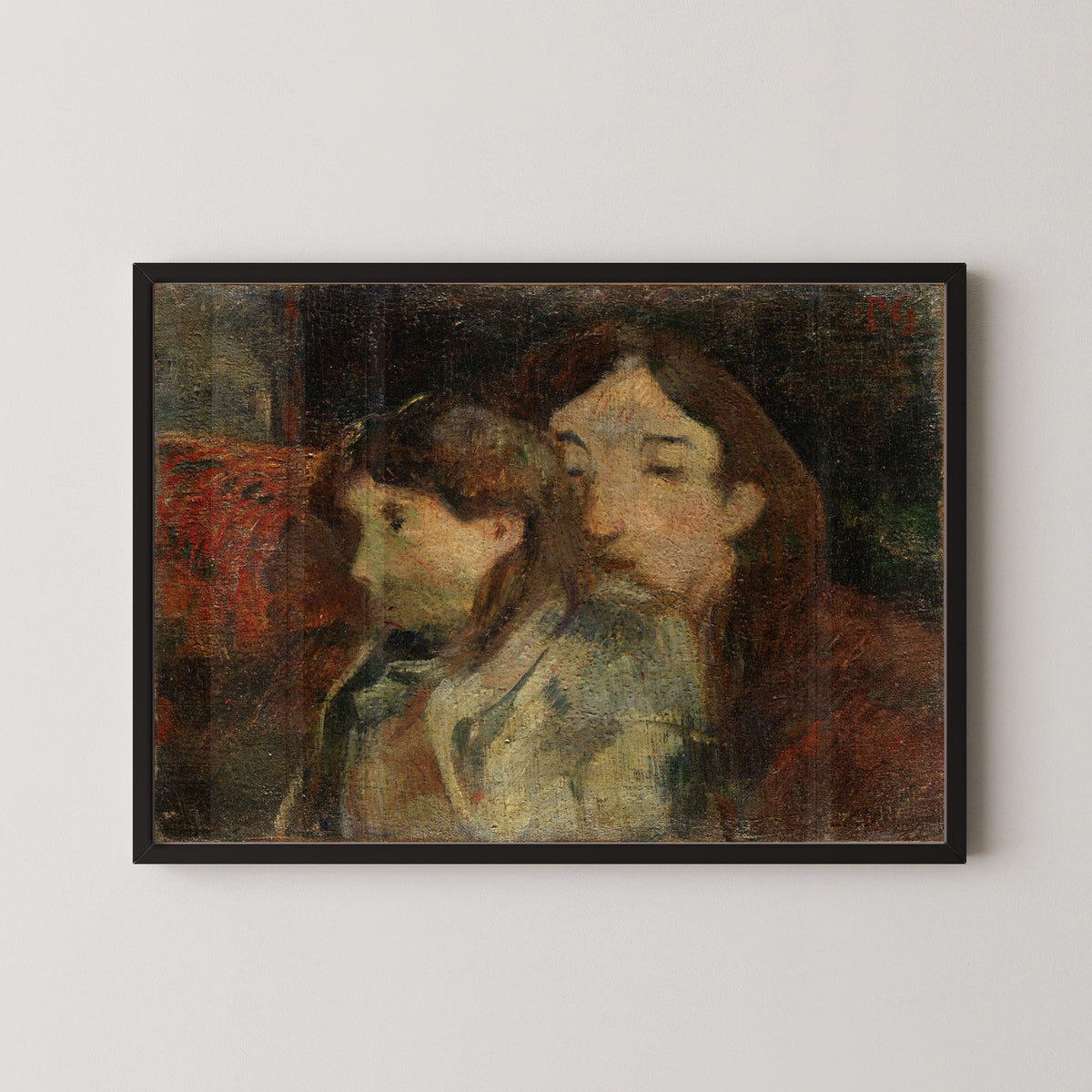 Paul Gauguin — Figures in an Interior | Fine Art Print