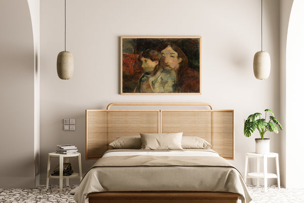 Paul Gauguin — Figures in an Interior | Fine Art Print