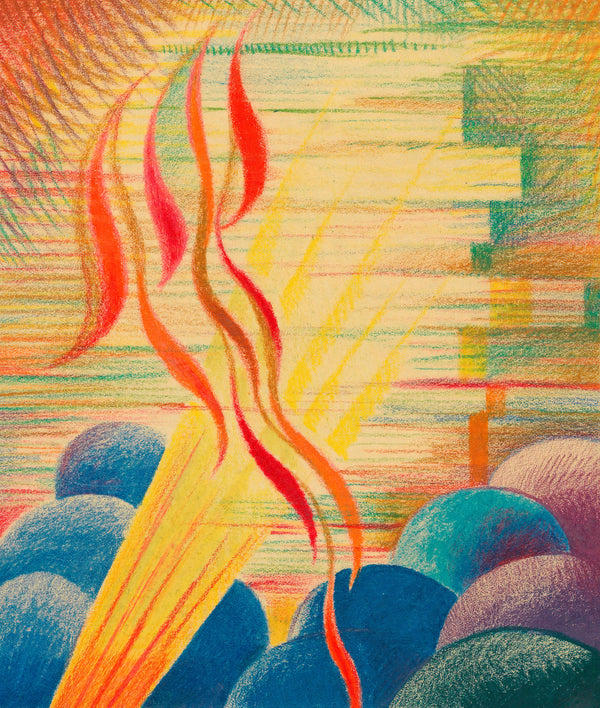 Karl Wiener — Finale | Abstract Art Print