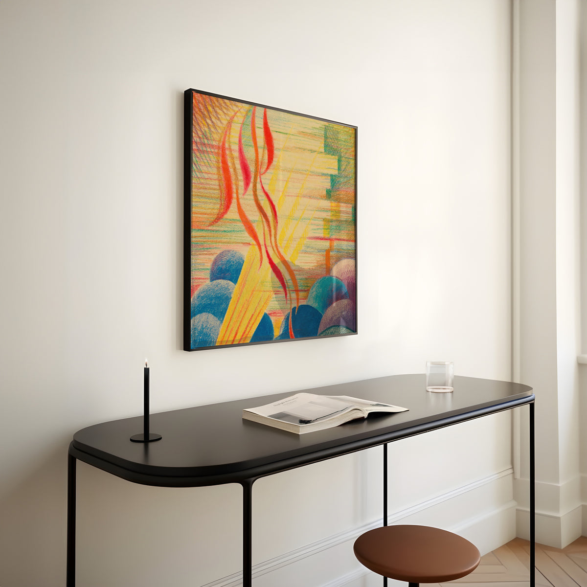 Karl Wiener — Finale | Abstract Art Print