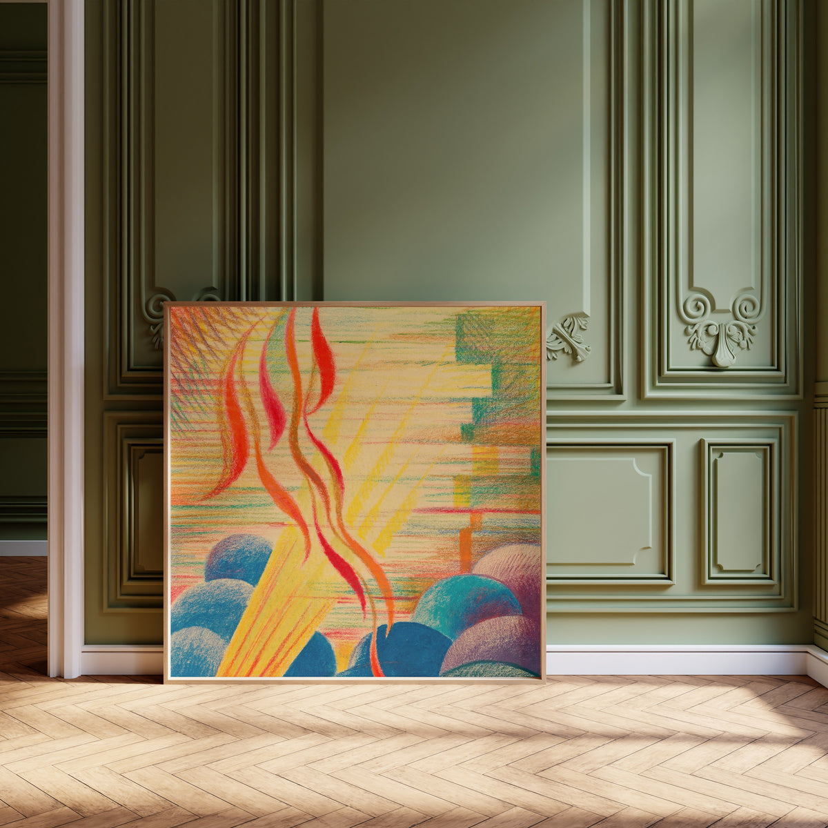 Karl Wiener — Finale | Abstract Art Print