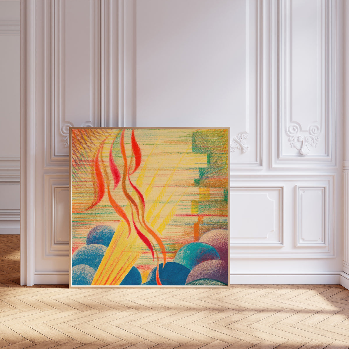 Karl Wiener — Finale | Abstract Art Print